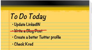 Social Media To Do List … 10 Tasks to Complete
